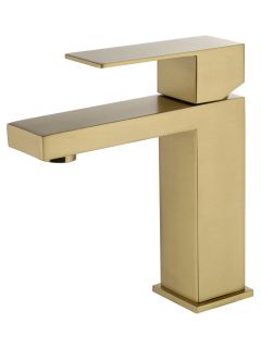 Смеситель для раковины Wonzon & Woghand WW-A40982-BG брашированное золото